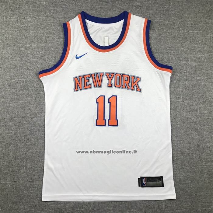 Maglia Bambino New York Knicks Jalen Brunson #11 Association 2022-23 Bianco